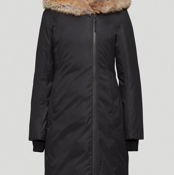 Aritzia Babaton St.Moritiz Parka, Medium, Black - Picture 1 of 3
